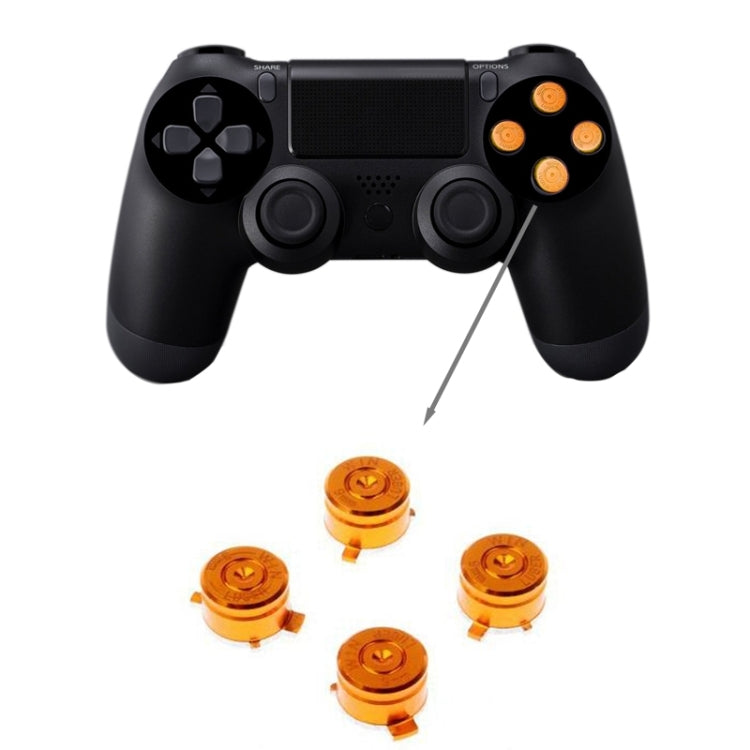 Pulsanti metallici in alluminio per kit mod PS4 da 9 mm, Aluminum Metal Button Pulsanti metallici in alluminio per kit mod PS4 da 9 mm, Aluminum Metal Button